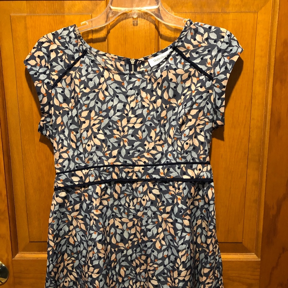 Motherhood Maternity Cap Sleeve Peplum Blouse